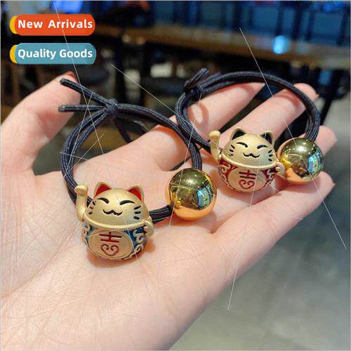 Cai Cai Cat headband bracelet dual-use new hair rope ponytai