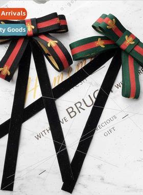 Bow Tie Lapel Flower College Girls Fluttering No Tie Bow Tie