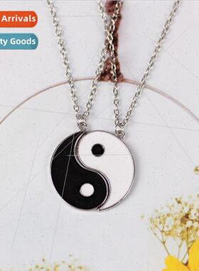 Necklace female students Korean hundred match Taiji gossip s