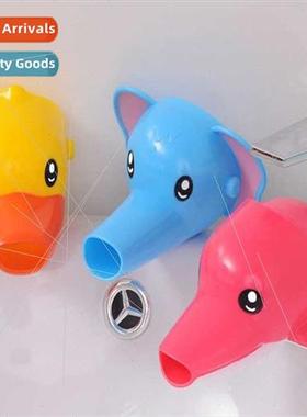 Creative cartoon children guide sink baby hwashing faucet ex