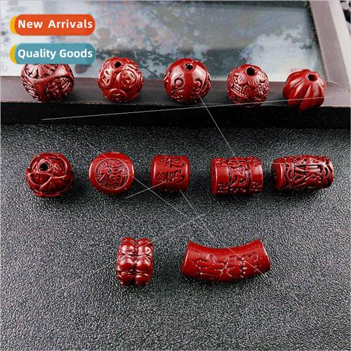 Purple golden ssix words truth money round beads DIY bracele