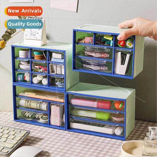 ins handbook tape transparent drawer organizer girls dorm ro
