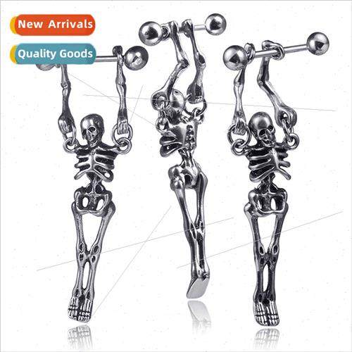 Not allergic to bone earrings in fashion tanium steel earrin