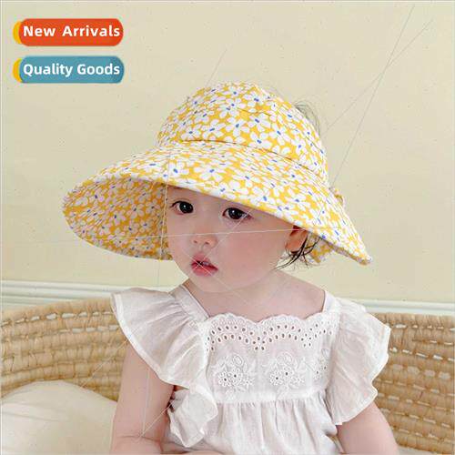 Children sun hat girls summer hollow top sun hat cute baby s
