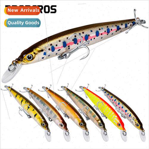 Road Runner 11cm Laser Minnow Ba wh Blood Groove Hooks 10.5g