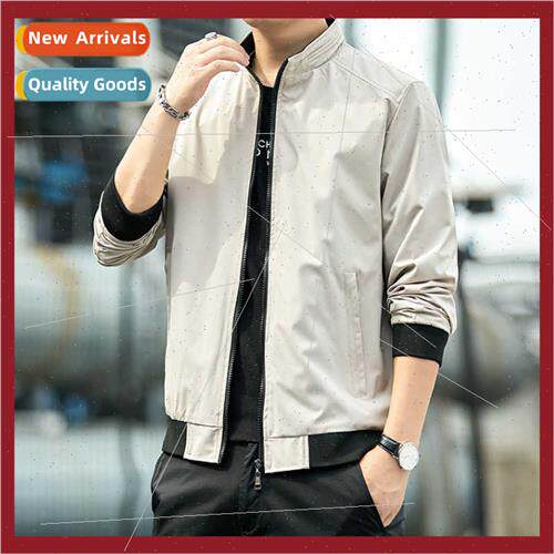 Plus ze Jacket Men 2023 Fall New Fashion Standing Collar Mid
