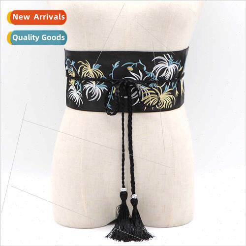 Featured Famous Clothing Accessories Embroidery Tie Wide Wai