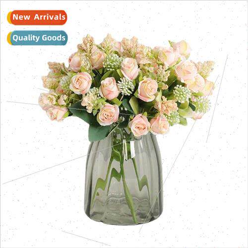 mulation flowers small fresh Korean small rose buds dining t
