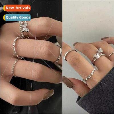2022 New Butterfly Rings Hundreds che Openings Adjustable In