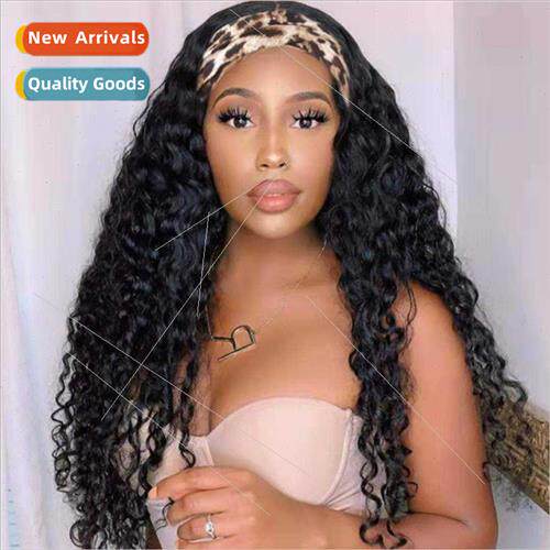 Europe Fashion Wigs African Hair Bands Small Curly Wrap Arou