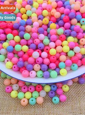 DIY handmade beading accessories materials 12mm acrylic soli