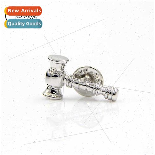 Glossy plating brooch eco-friendly copper Karel Jade men gav