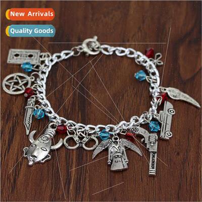 Power of Evil Pentagram Possession Charm Bracelet Ladies Bra