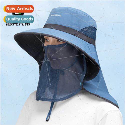 Sunscreen sun hat full face mask cycling head cover scarf su