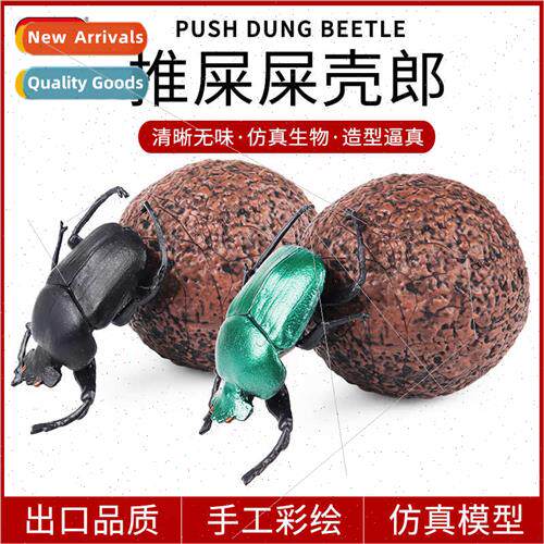 Solid Insect Wildlife Model Dung Beetle Beetle Dung Beetle R