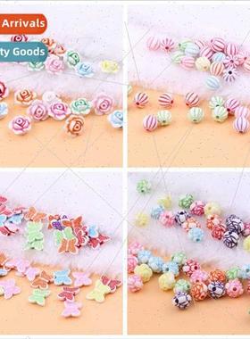 Children handmade beads DIY material package girls toys loos