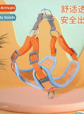 Pet Chest Carrier Suede Dog Cat Carrier Reflective Breathabl