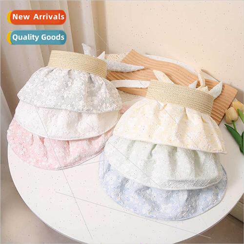Summer new hollow top hat shell cap sunscreen sun hat beach