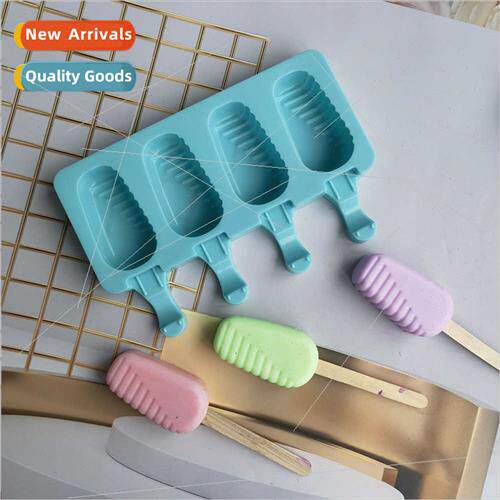 4 diagonal small 491 ice cream silicone mold dessert popsicl