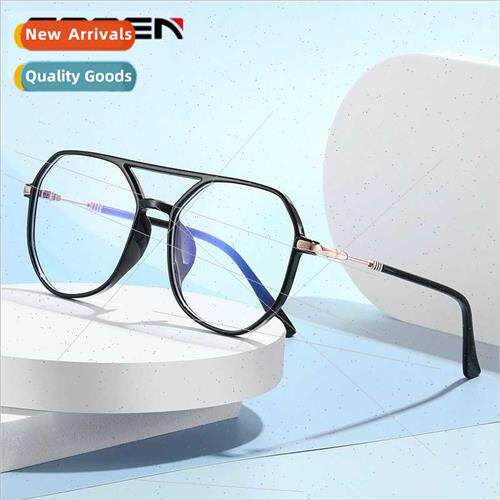 New ultra-light TR90 glasses fashion large frame men women g