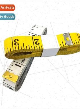 Tape Measure Yellow Leather Ruler Metric Inch Soft Leather R