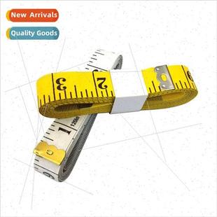 Leather Ruler Metric Tape Soft Yellow Inch Measure