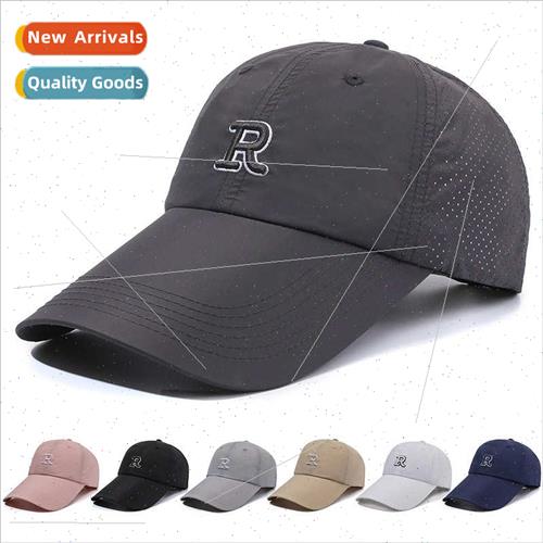 Extended brim quick-drying baseball cap men women Korean  em