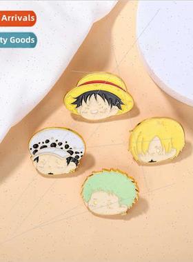 Sailing King anime around ffy Solon metal badge Sanji o broo
