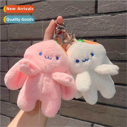 Plush radish rabb small key chain keychain keychain cute dol