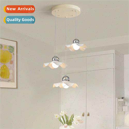 Cream wind restaurant chandelier modern simple three ceramic