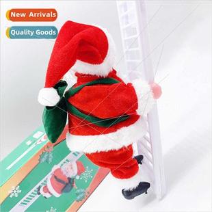 Santa Ladder Claus Christmas Christm Electric Party Climbing