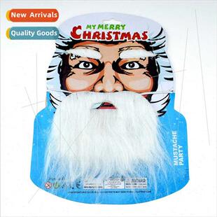 whe beard fake old santa grandpa Funny dress