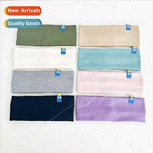 Labelling unisex wind elastic knted hairbsports leisure head