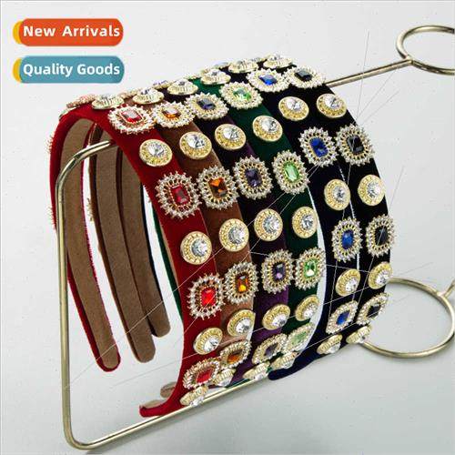 Europe super flash diamonds summer hair bands versatile nich