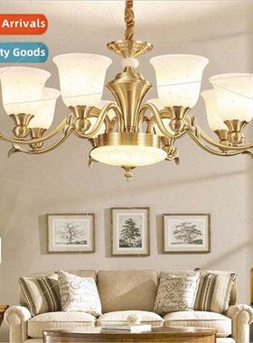 American chandelier copper lamps lanterns model house projec