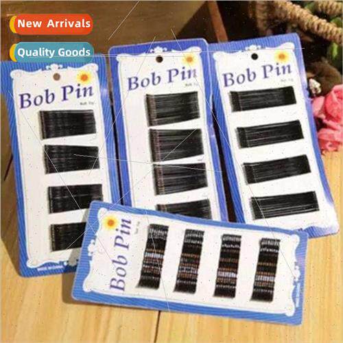 Clip Korea black steel wire bb clip one word hairpin bangs f