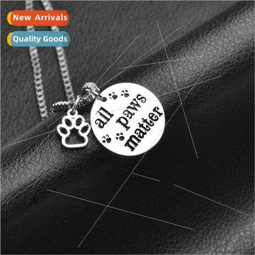 Europe Uned States fashion creative dog tags All Paws Matter