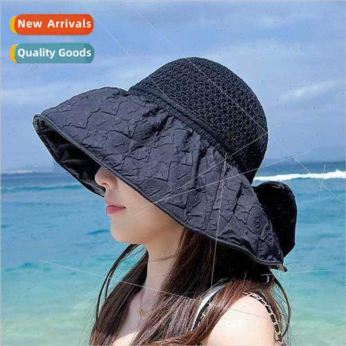 Summer anti-ultraviolet vinyl sunscreen sun hat bubble bow c