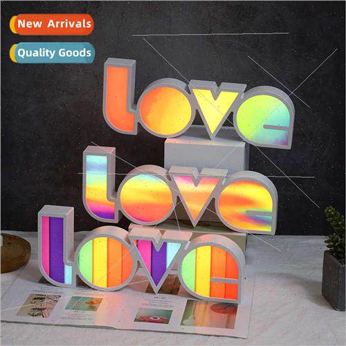 Love letter light box proposal confession artifact USB + bat