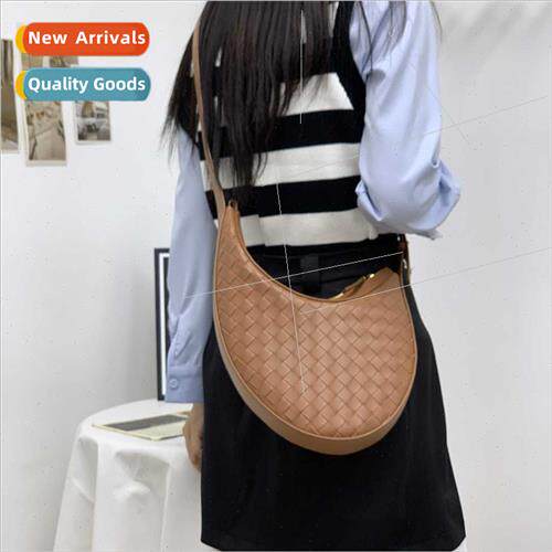 che Leather Weaving Bag Hundred Underarm Bags Female Premium