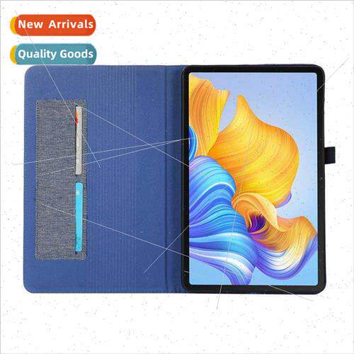 适用Honor 8 12-inch Shoot Tablet Denim Pattern Protective Ca