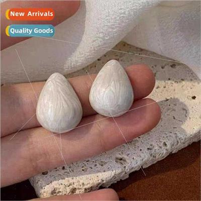 Mori water drop earrings niche spicy girl earrings sweet hun