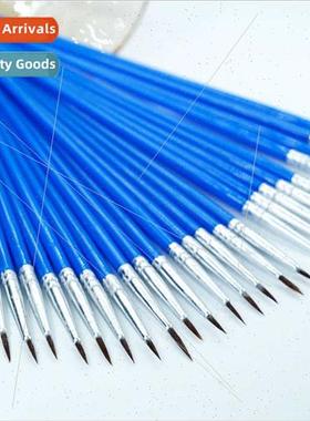 Outlining pen watercolor digal oil painting brush flat tip b