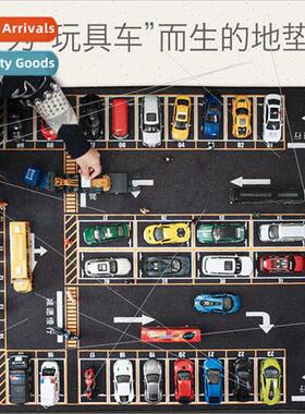 Toy car carpet children crawling floor mats doll household f