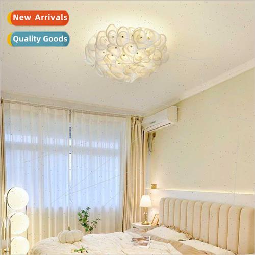 Full spectrum bedroom ceiling light cream wind French creati-封面