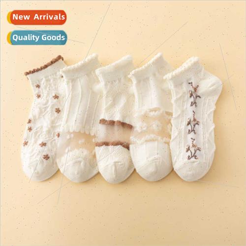 Socks female shallow boat socks Japanese cute cotton ins tid