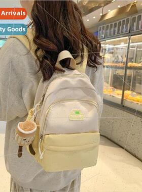 schoolbag 2024 large capacy Korean casual simple shoulder ba