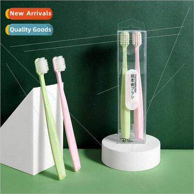 japan new adult wide head toothbrush two pack Korea househol