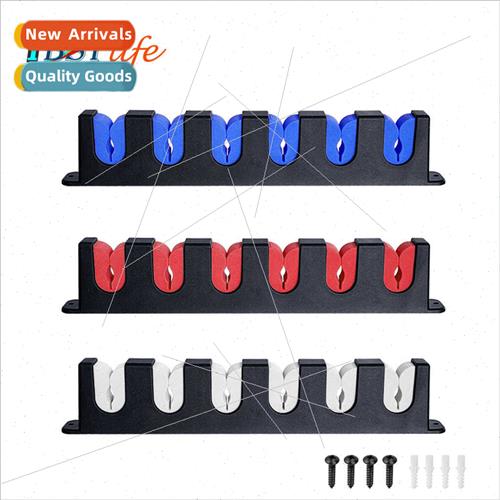 ABS Plastic Wall Mounted Fishing Rod Organiser Fishing Rod D