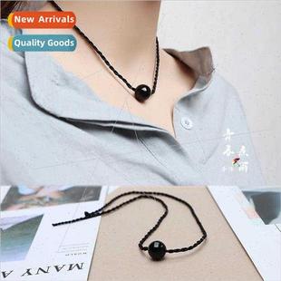 collarbone female chain neck nec Ethnic agate necklace